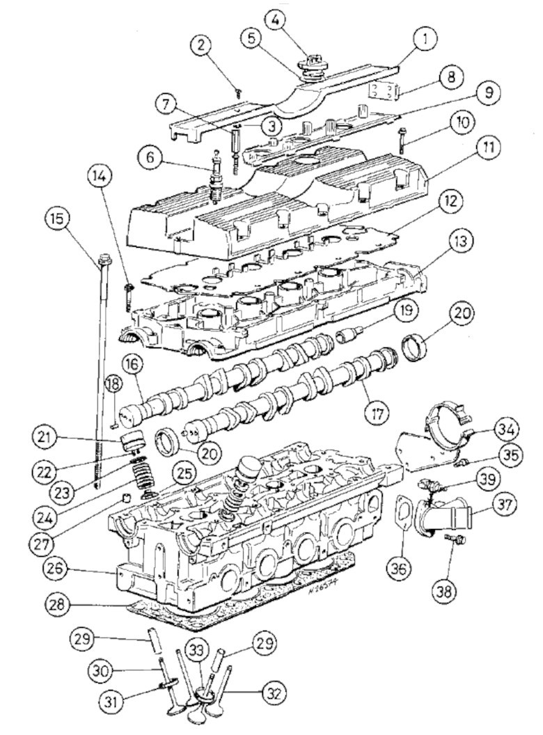 K16-Motor des 214 außer 214 S