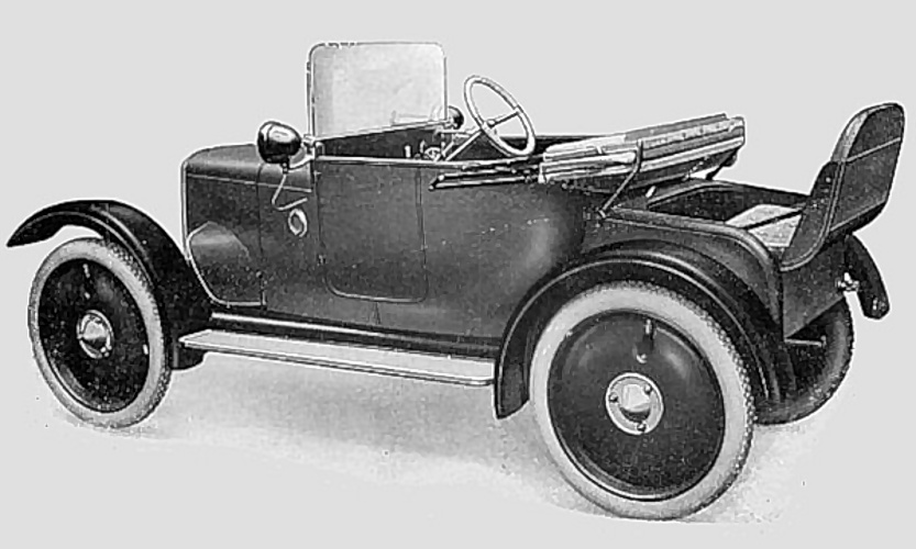 Rover 8hp Zweisitzer mit Dickey-Sitz