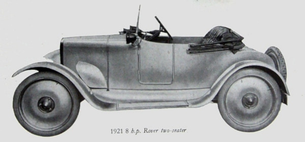 Rover 8hp Zweisitzer