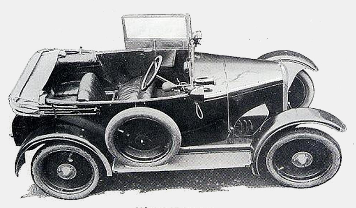 1922 Rover 8hp 3-4-Sitzer