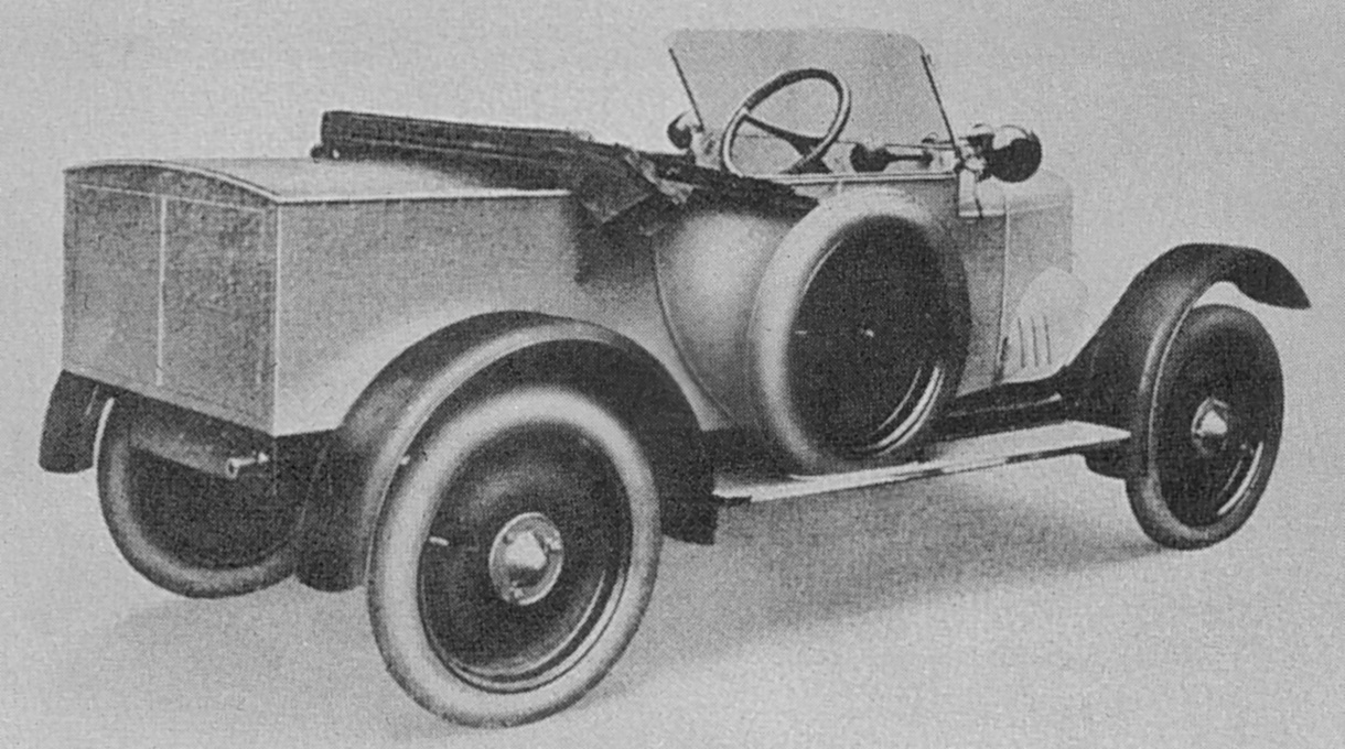 1923 Rover 8hp Commercial Travellers Car