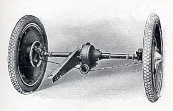 8hp Hinterachse