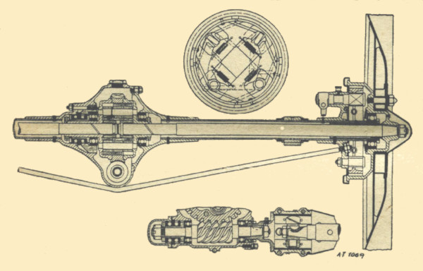 8hp Achskonstruktion