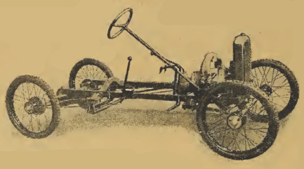 8hp Chassis von 1919