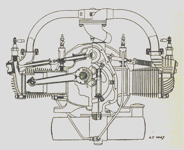 8hp Motor Schnittdarstellung