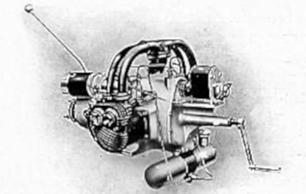 8hp Motor seitlich
