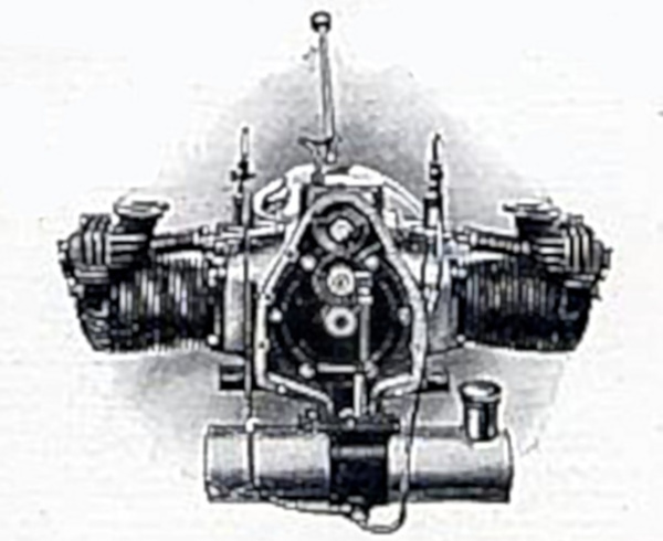 8hp Motor von vorn