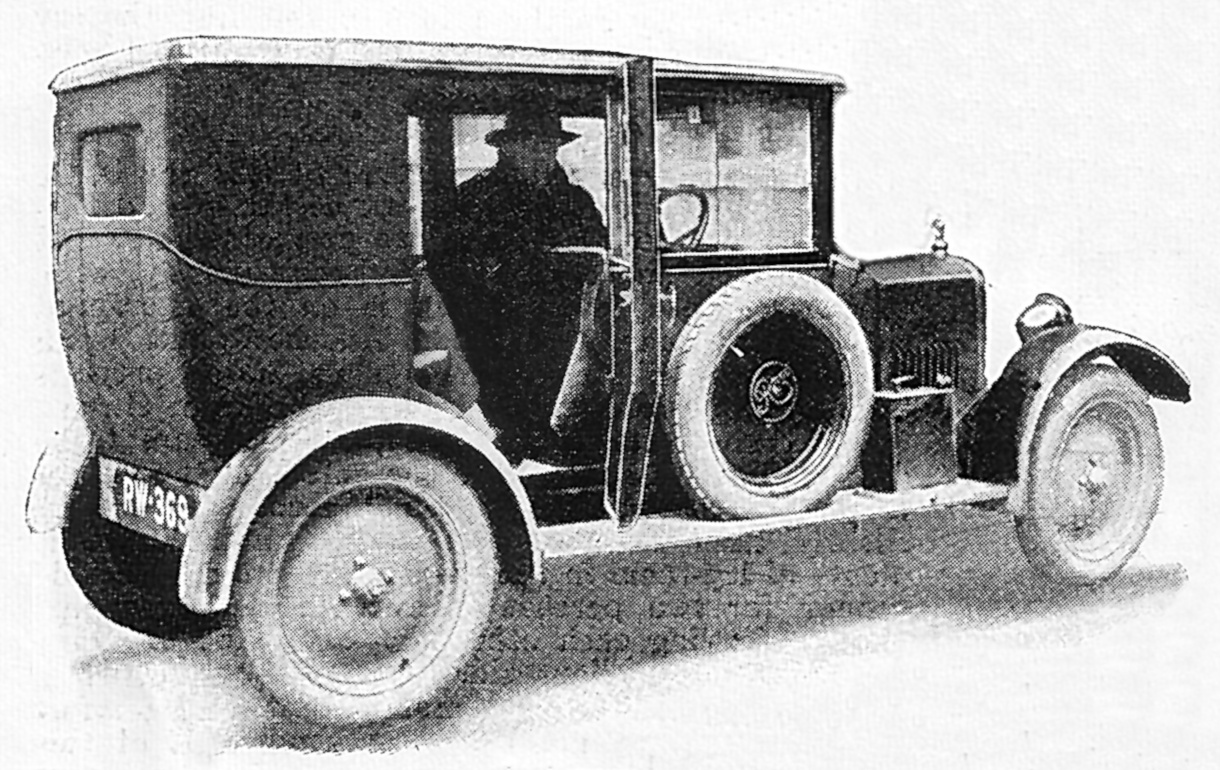 1925 Rover 9hp Weymann Saloon