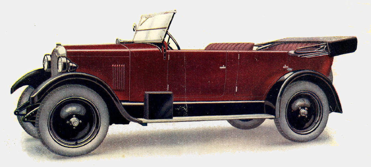 1927 10/25 hp Four-Seater Tourer