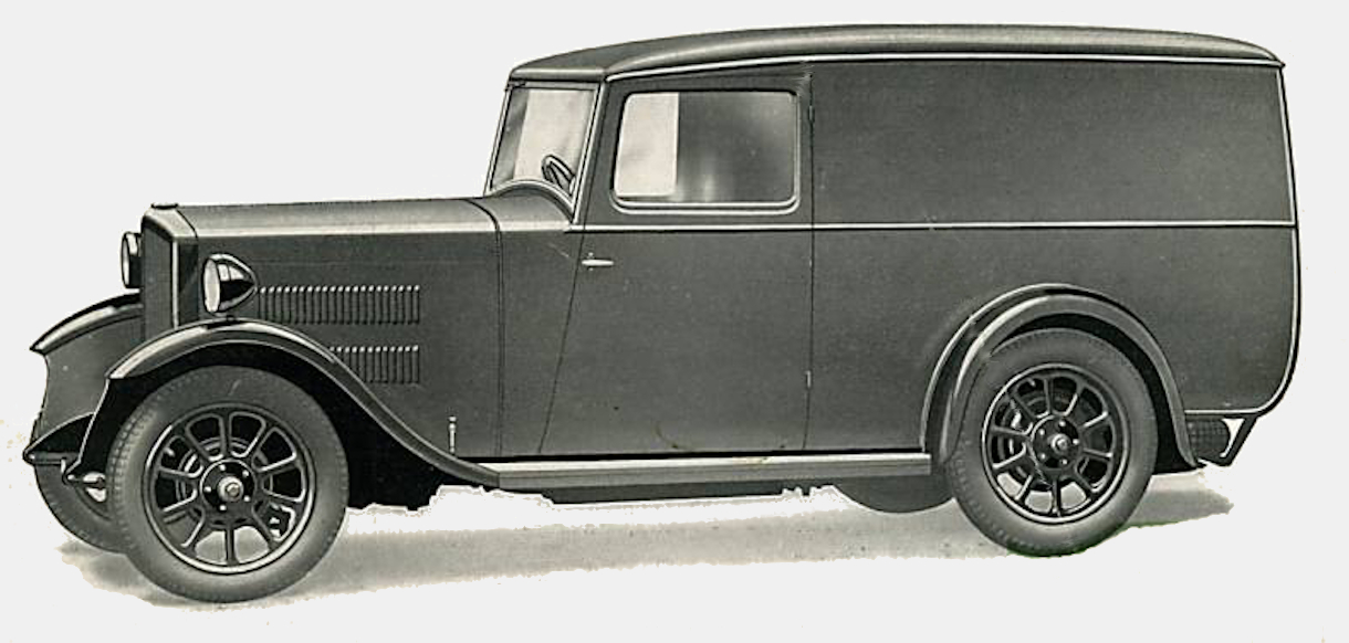 1931 10/25 hp Economy Van