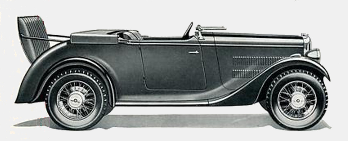1933 10/25 hp Ten Roadster