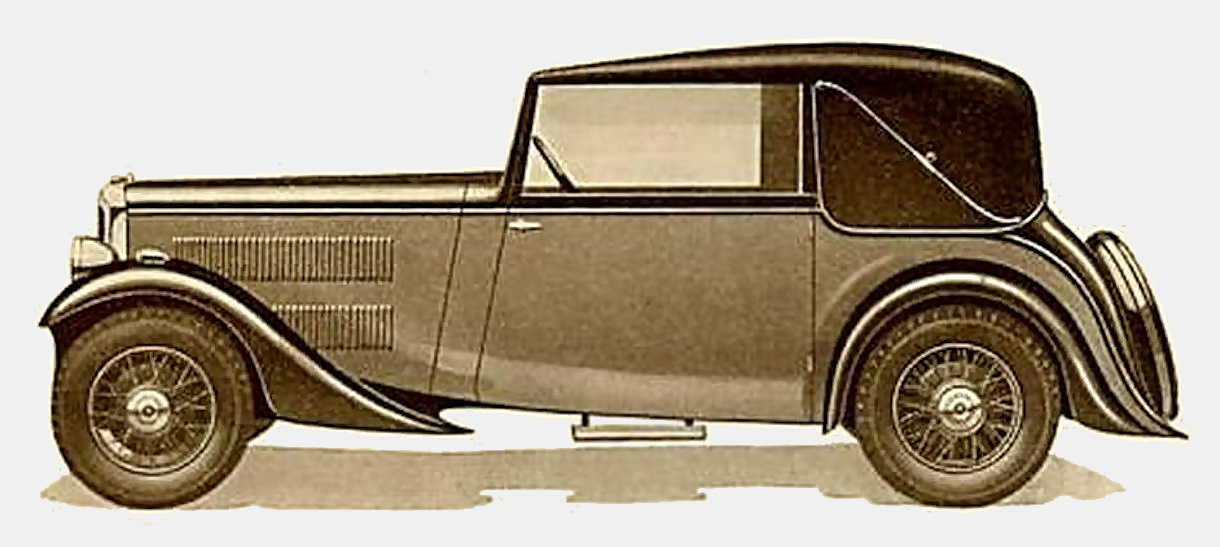 1930 10/25 hp Coachbuilt Saloon