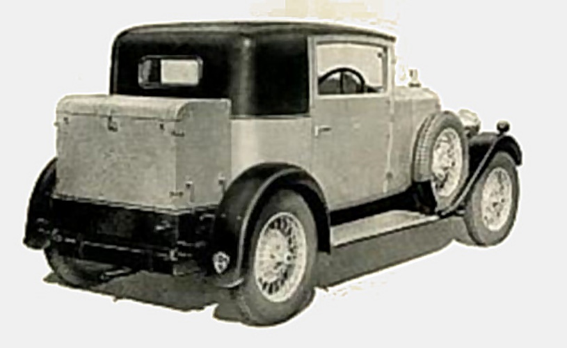 1928 2-litre Six Sportsman's Coupé