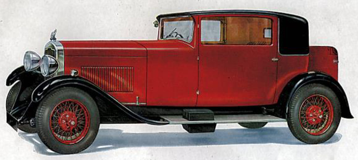 1929 	
		2-litre Six Sportsman's Coupé