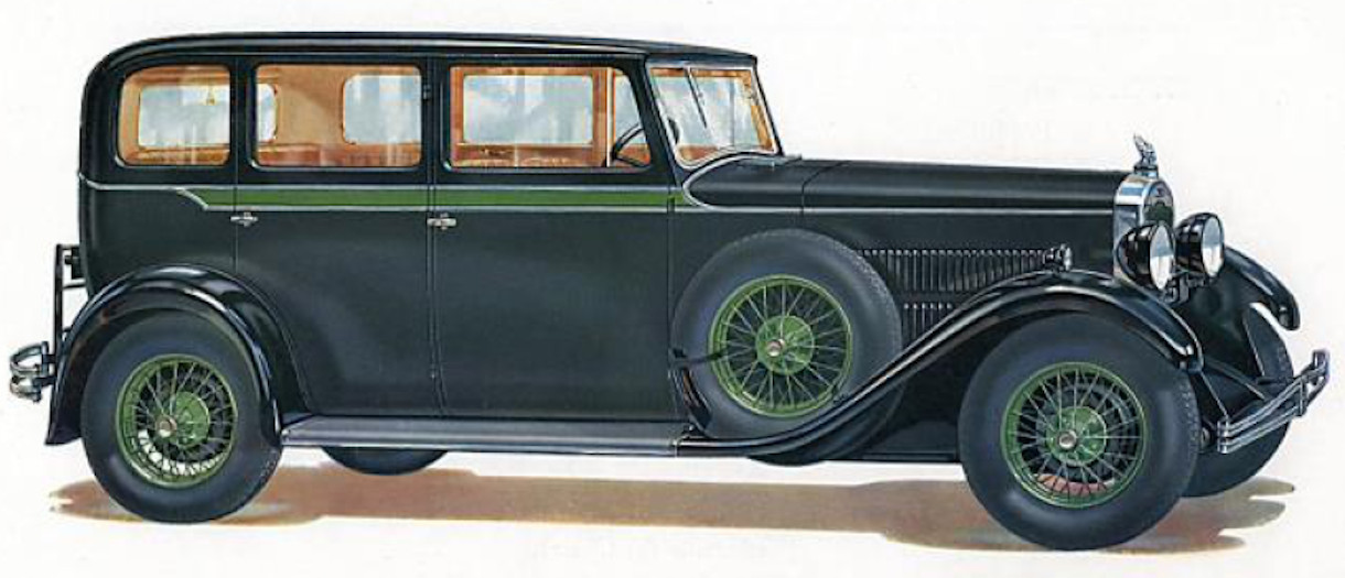 1930
		2-litre Six Weymann Saloon