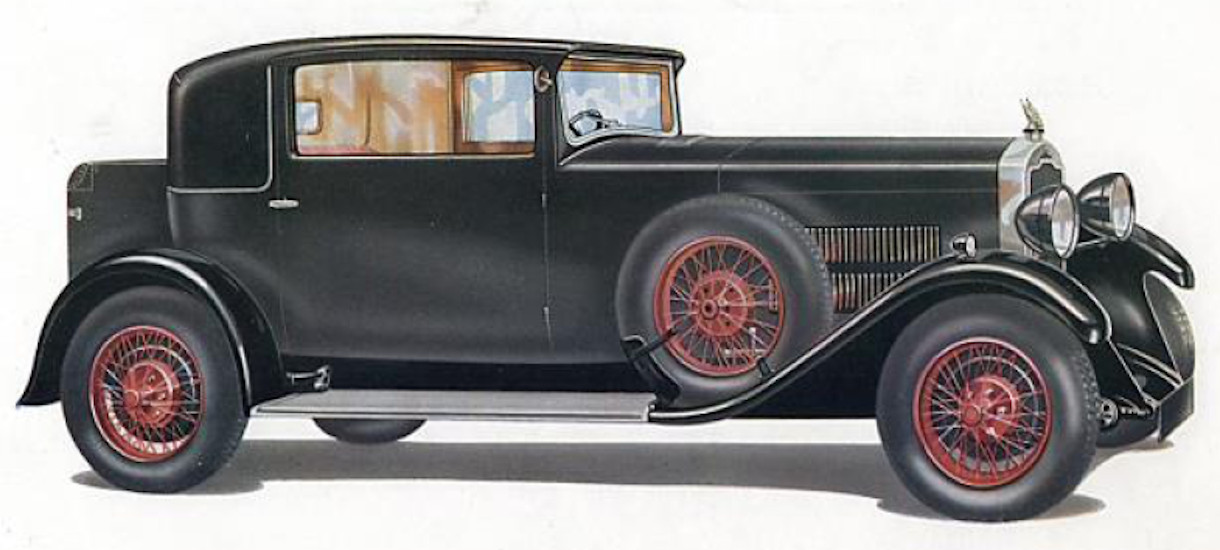 1930 	
		2-litre Six Sportsman's Coupé