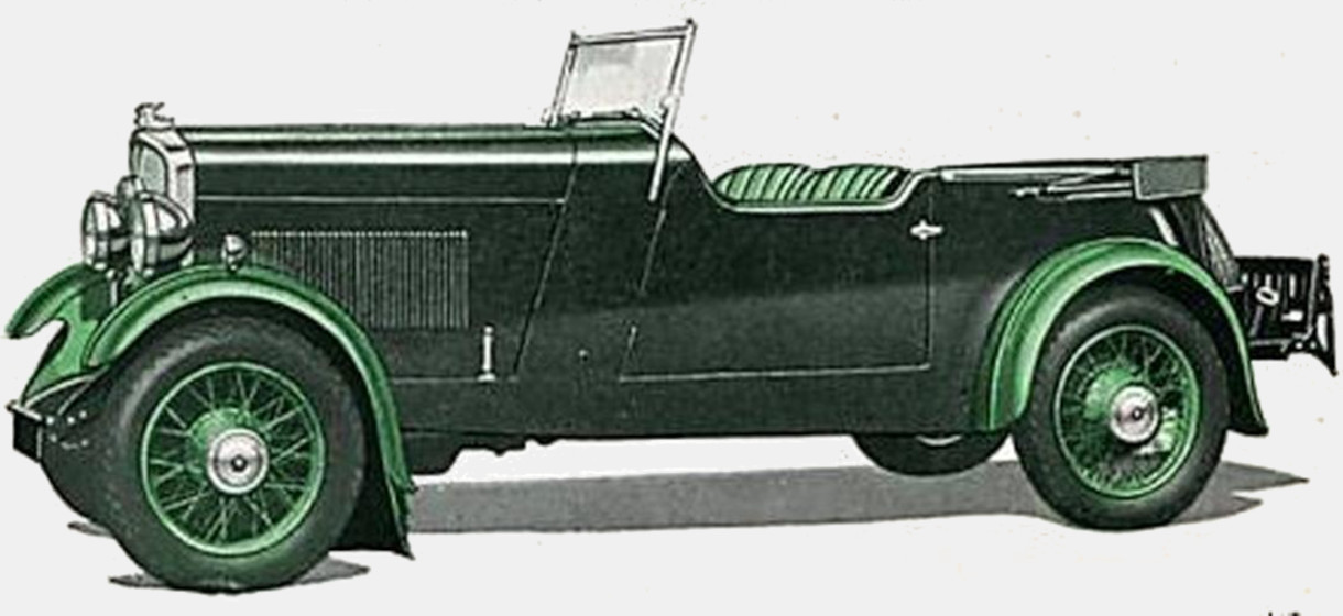 1932 Pilot mit Karosserie 'Rajah'