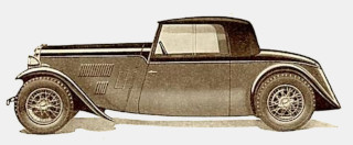 1933 Speed Pilot 2-seater Semi-Coupé by Carbodies