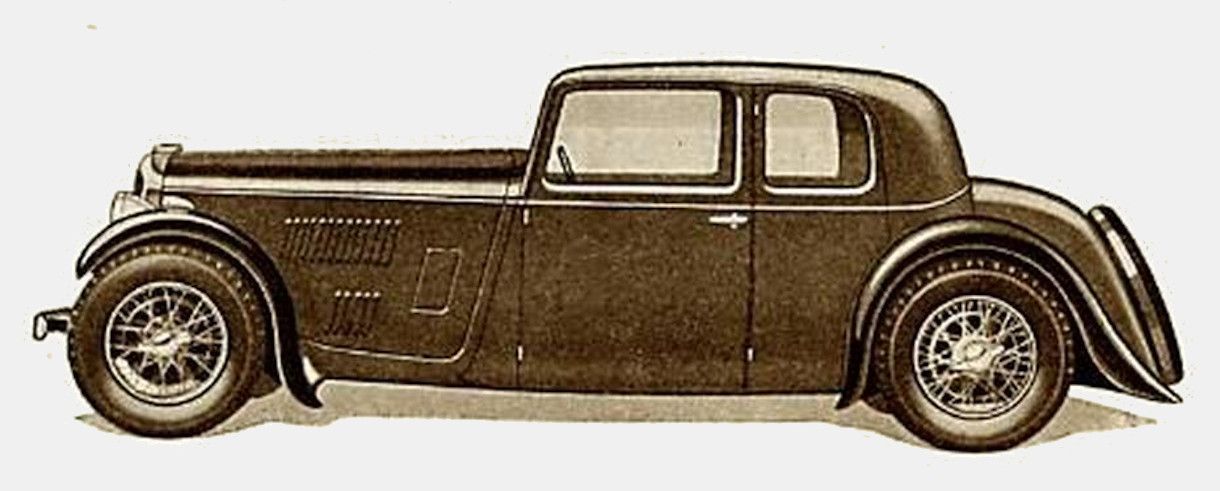1933 Speed Pilot Pillarless Saloon by Charlesworth