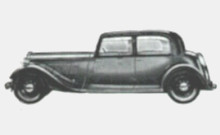 ROVER P1 Fourteen 1934