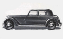 ROVER P2 Fourteen 1937