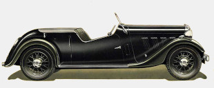 1934 12hp Twelve Sports Four-Seater