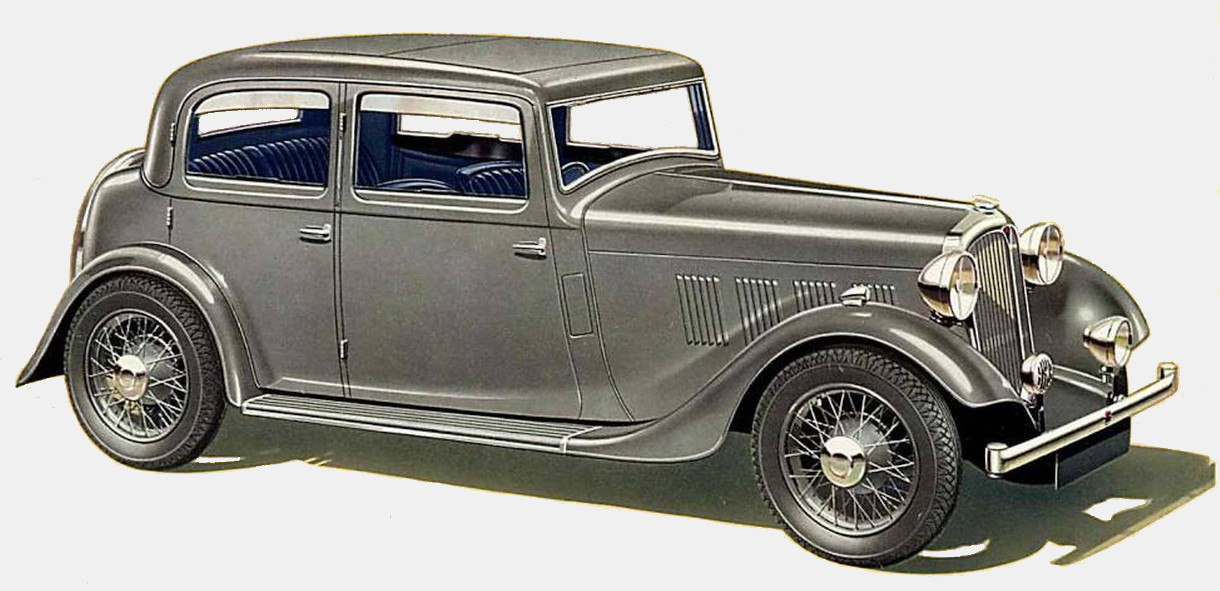 1935 12hp Twelve Sports Saloon