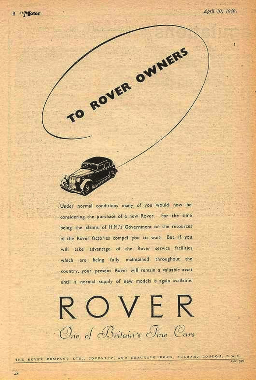 P2 Advert 1940