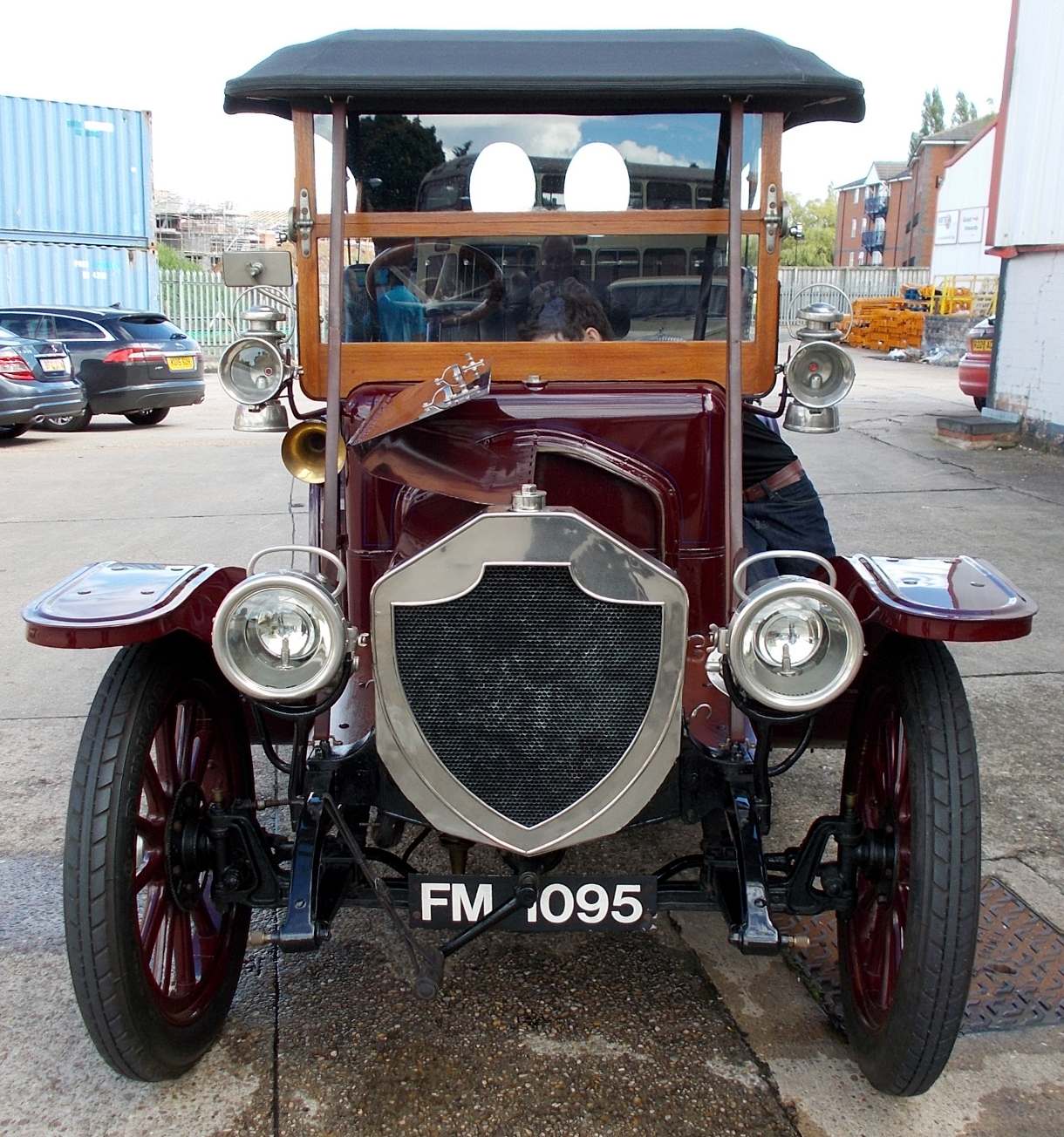 1909 Rover 15hp -FM1095- Wagenfront