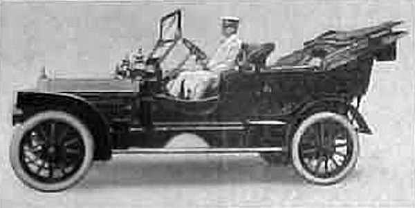 1910 ROVER 16/20hp als Repräsentant Coventrys