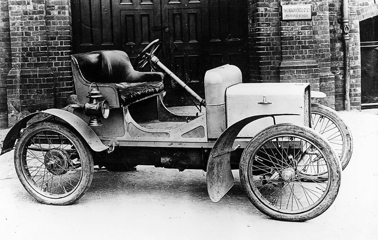 Pressebild Rover 8hp, Modelljahr 1904