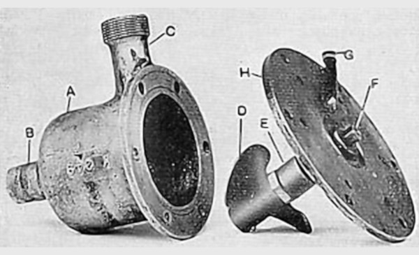 1904 8hp Kupplungskomponenten