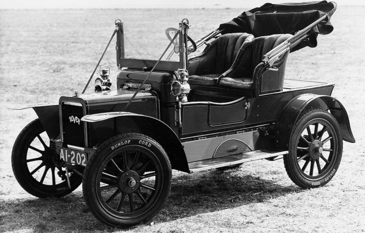 Pressebild Rover 8hp, Modelljahr 1907