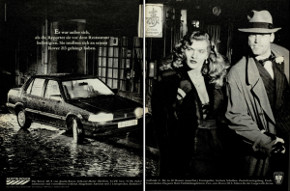 Werbung für Rover 213, 1986