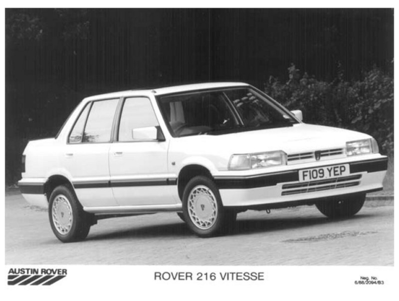 Rover 216 Vitesse, 1988