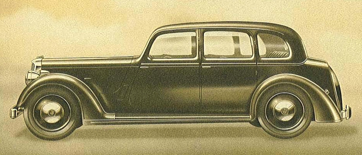 1946 Rover P2 12hp Saloon