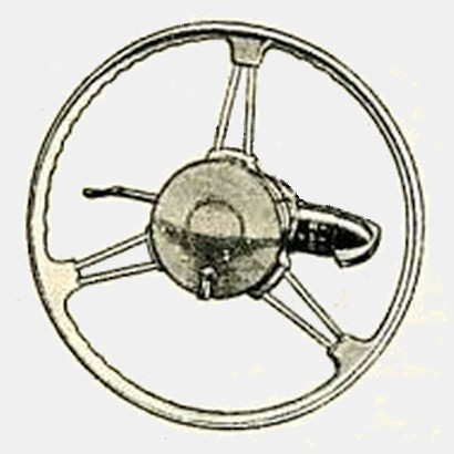 P3 Lenkrad mit Bedienhebeln
