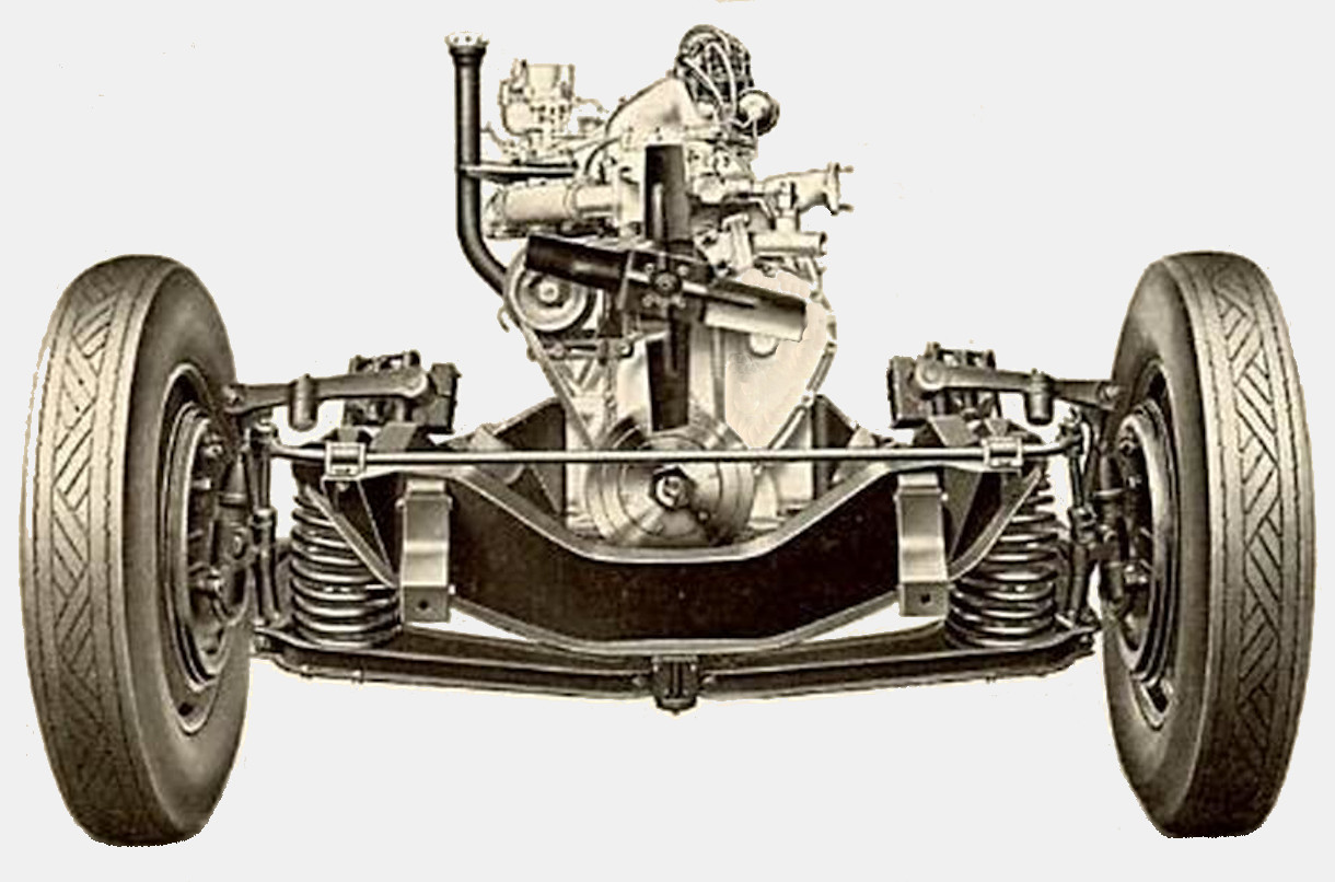 Vorderachse des 'P3'