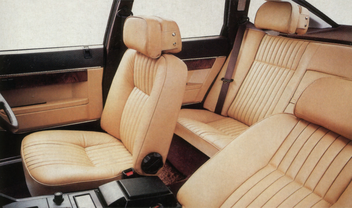 1985 ROVER SD1 Modell VandenPlas EFi Innenausstattung