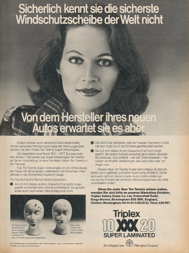 Werbung mit SD1 in ams 11/1978