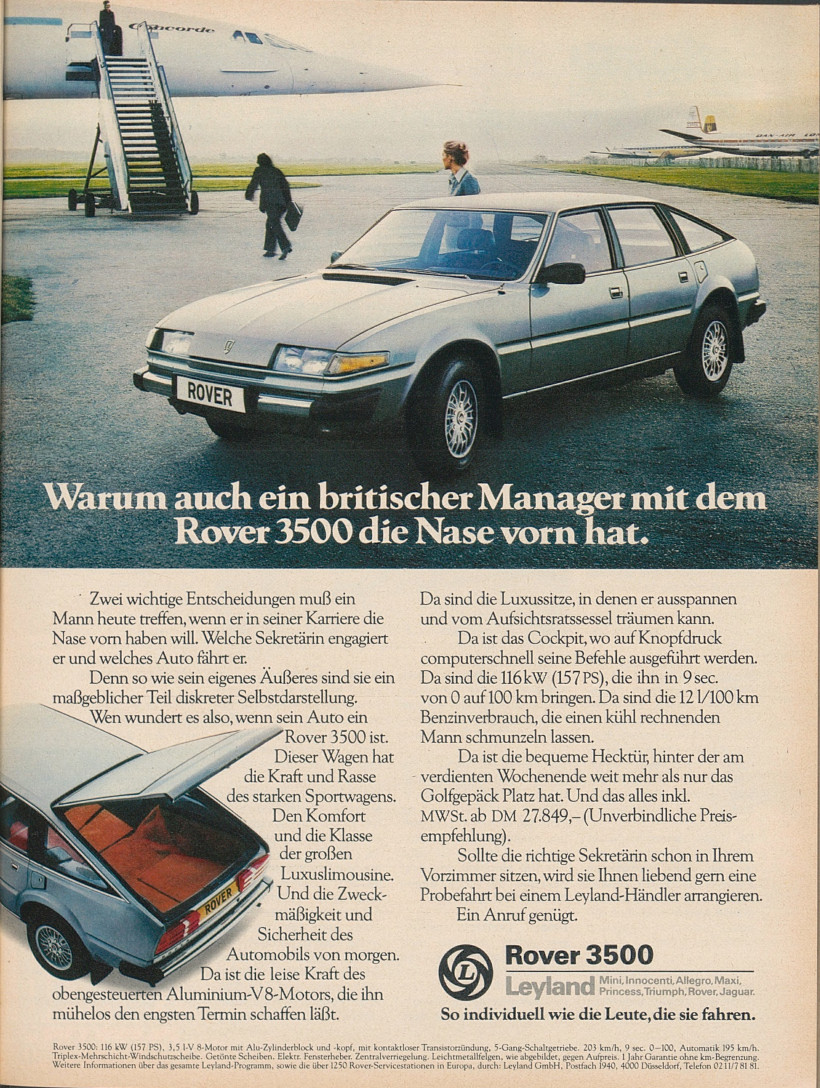 SD1 Werbung in ams 10/1978