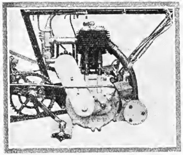 1910 ROVER 3,5 hp Motor