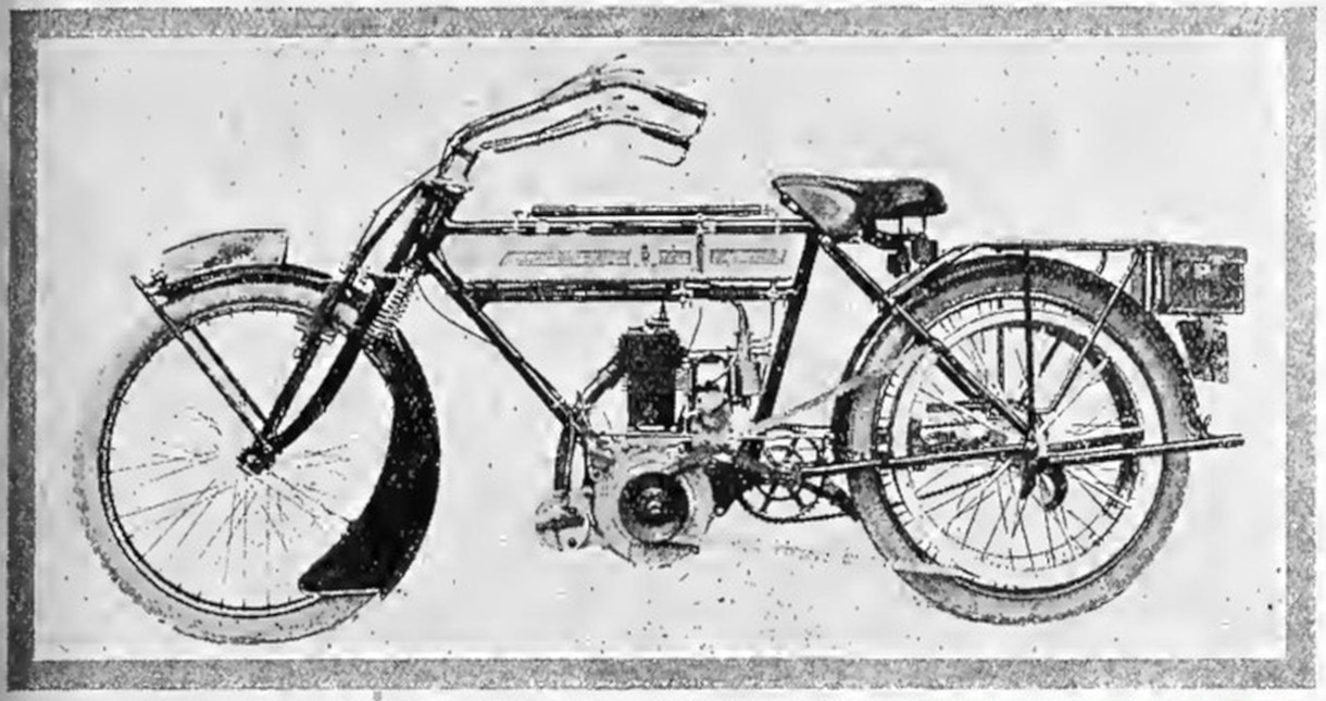 1910 ROVER 3,5 hp erste Version